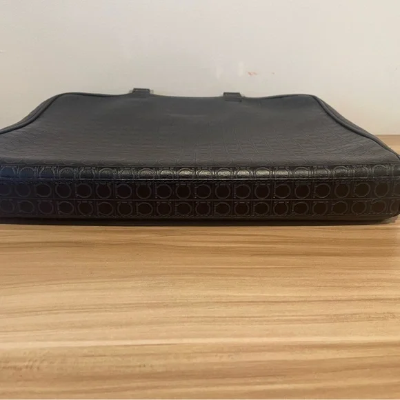 Salvatore Ferragamo Gancini Brief Case